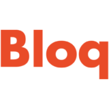 "Bloq Management" logo with a white background at a resolution of 300 by 300 pixels
