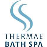 "Thermae Bath Spa" logo with a white background at a resolution of 300 by 300 pixels