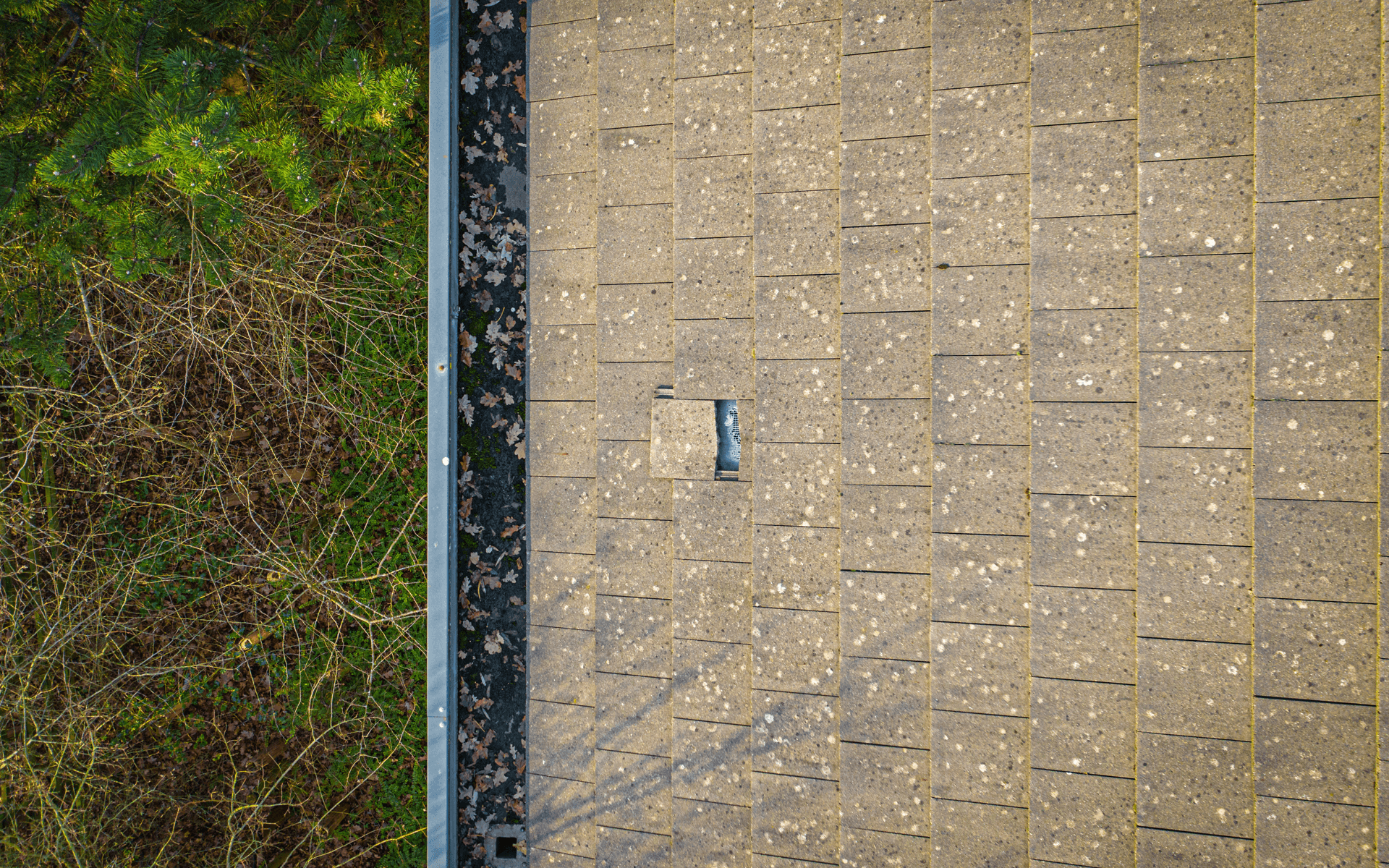 "Mavic 2 Pro" aerial drone photo for a roof survey of a commercial building at Emersons Green, Bristol