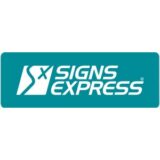 "Signs Express" logo with a white background at a resolution of 300 by 300 pixels