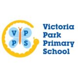 "Victoria Park Primary School" logo with a white background at a resolution of 300 by 300 pixels