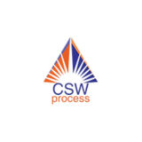 "CSW Process" logo with a white background at a resolution of 300 by 300 pixels
