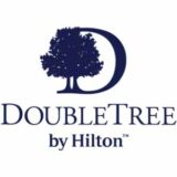 "DoubleTree by Hilton" logo with a white background at a resolution of 300 by 300 pixels