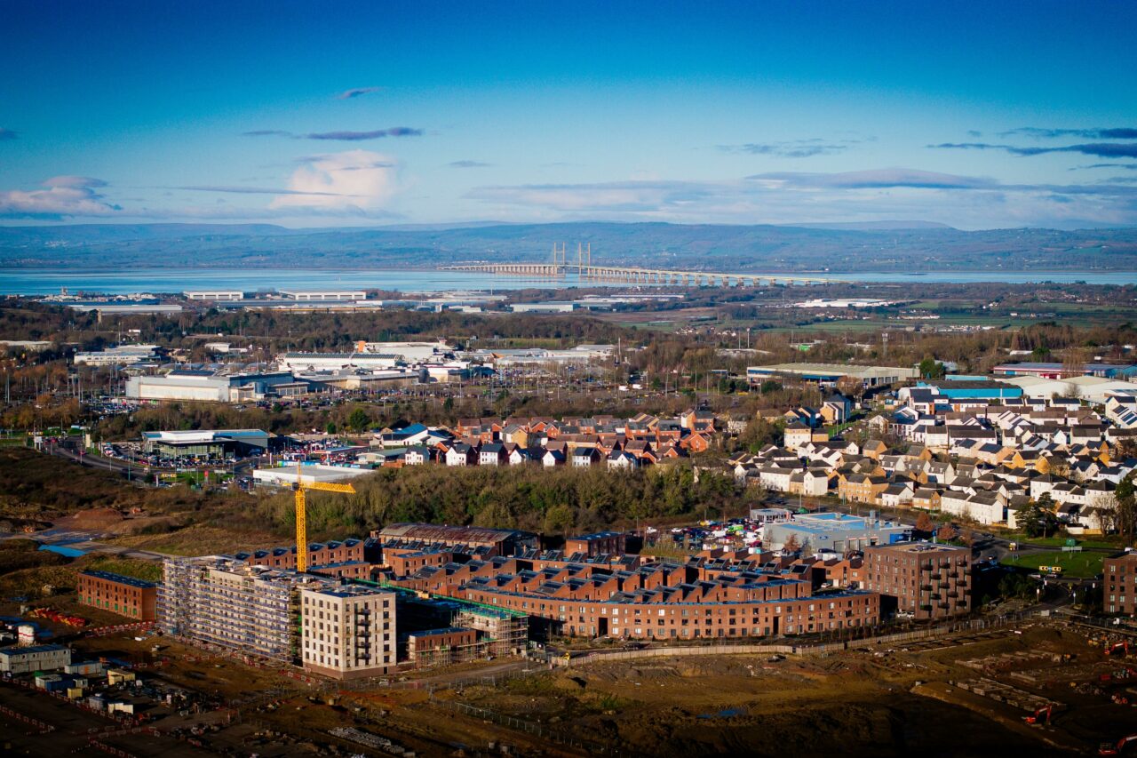 An aerial photo of the YTL Group Brabazon site in January 2024.